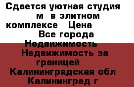 Сдается уютная студия 33 м2 в элитном комплексе › Цена ­ 4 500 - Все города Недвижимость » Недвижимость за границей   . Калининградская обл.,Калининград г.